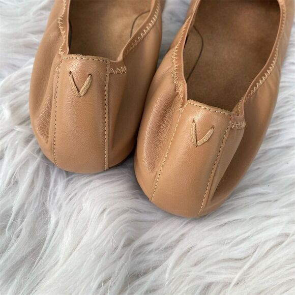 Vionic Women's Ballet Flats Size 9 Tan Snake Print Bow Detail Casual - Picture 4 of 10